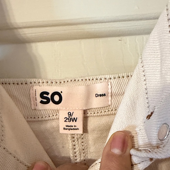 Universal Thread Beige Button-Down Mini Dress - Picture 4 of 4